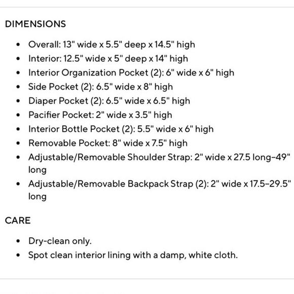 PETUNIA PICKLE BOTTOM Central Park North Boxy Backpack Black - Picture 15 of 16